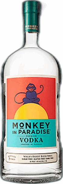 Monkey in Paradise Vodka spirit image
