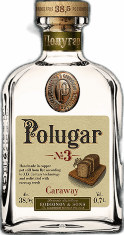 Polugar No. 3 Caraway Vodka spirit image