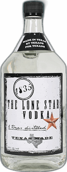 1835 The Lone Star Vodka spirit image
