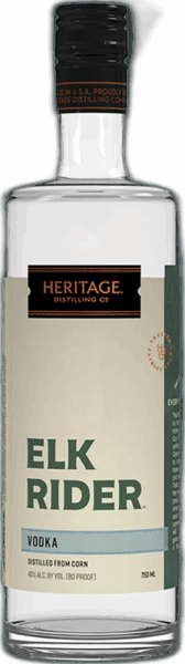 Heritage Distilling Co. Elk Rider Vodka spirit image