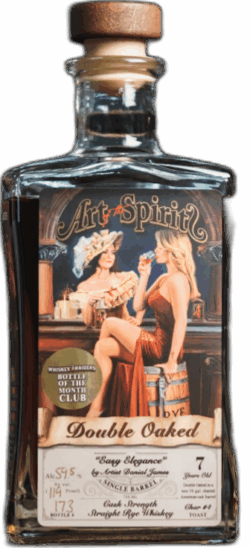 Art of the Spirits Double Oaked Rye Whiskey Raiders x Wiskeyer Selection spirit image