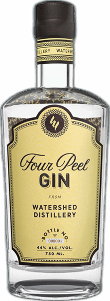 Watershed Distillery Four Peel Gin spirit image