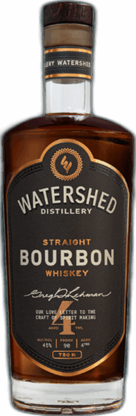 Watershed Distillery Straight Bourbon Whiskey Aged 4 Years spirit image