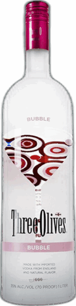 Three Olives Bubble Vodka spirit image