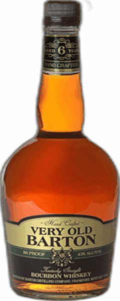 Very Old Barton Kentucky Straight Bourbon Whiskey 80 Proof spirit image