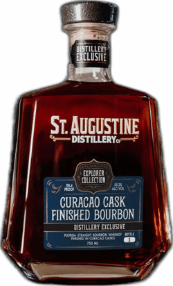 St. Augustine Curacao Cask Finished Bourbon spirit image