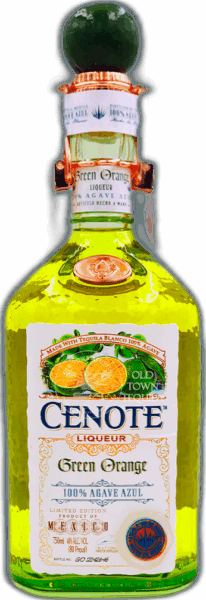 Cenote Green Orange Liqueur spirit image