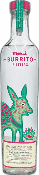 Mezcal Burrito Fiestero Cenizo Artisanal spirit image