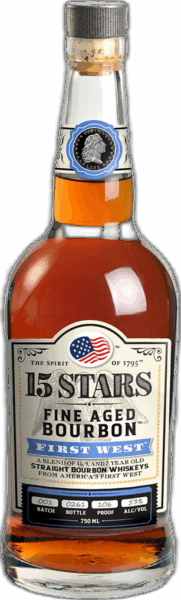15 STARS First West Bourbon (Batch 001) spirit image