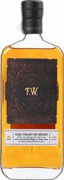 Fierce Whiskers Texas Straight Rye Whiskey spirit image