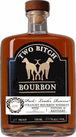 Two Bitch Pack Leader Reserve Aged 9 Years Straight Bourbon Whiskey spirit image