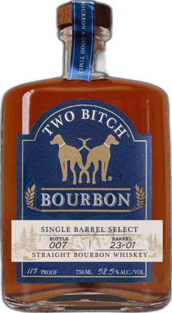 Two Bitch Single Barrel Select Bourbon Whiskey spirit image