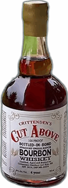 Crittenden’s Cut Above Bottled in Bond Bourbon spirit image