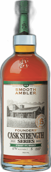 Smooth Ambler Founders’ Cask Strength Series Straight Bourbon Whiskey spirit image