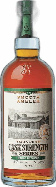Smooth Ambler Founders’ Cask Strength Series Straight Rye Whiskey spirit image