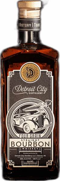 Detroit City Distillery Four Grain Straight Bourbon Whiskey spirit image