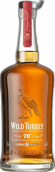 Wild Turkey Jimmy Russell’s 70th Anniversary Release Kentucky Straight Bourbon Aged 8 Years spirit image