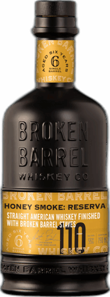 Broken Barrel Honey Smoke Reserva Straight American Whiskey spirit image