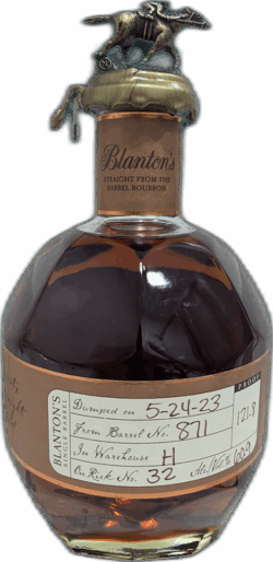 Blanton’s Straight From the Barrel 5-24-23 spirit image
