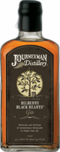 Journeyman Distillery Bilberry Black Hearts Barrel Aged Gin spirit image