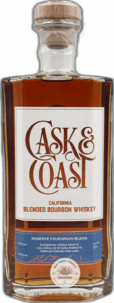 Cask & Coast California Blended Bourbon Whiskey spirit image