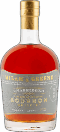 Milam & Greene Unabridged Volume 3 Bourbon spirit image