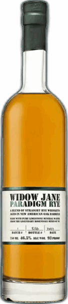 Widow Jane Paradigm Rye spirit image