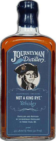 Journeyman Distillery Not A King Rye Whiskey spirit image