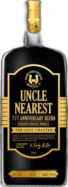 Uncle Nearest 777 Anniversary Blend — The Lost Chapter spirit image