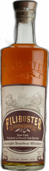 Filibuster Dual Cask Straight Bourbon Whiskey spirit image
