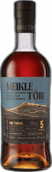 Meikle Toir The Turbo 2023 Edition 5 Years Old Peated Speyside Single Malt Scotch Whisky spirit image
