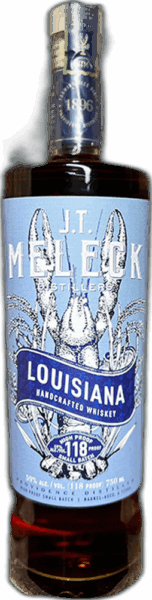 J.T. Meleck Louisiana Rice Whiskey High Proof spirit image