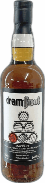 Macduff 11 Year Dramfool 2012 Pedro Ximenez Hogshead Single Cask spirit image