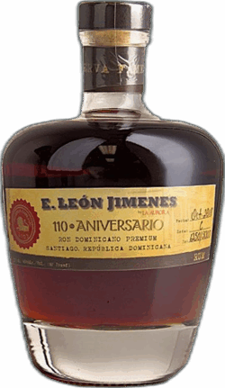 E. Leon Jimenes 110 Aniversario Rum spirit image