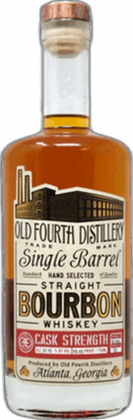 Old Fourth Distillery Single Barrel Cask Strength Bourbon spirit image