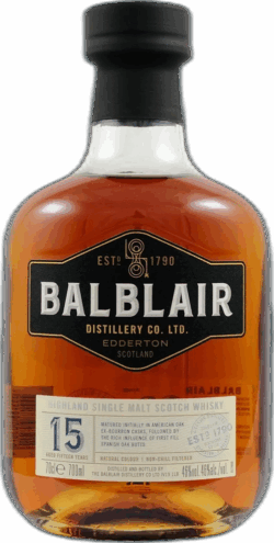 Balblair 15 Year spirit image