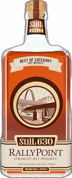 Still 630 RallyPoint Straight Rye Whiskey spirit image