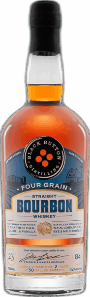 Black Button Four Grain Straight Bourbon Whiskey spirit image