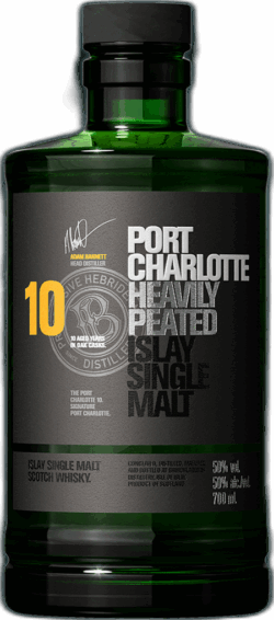 Port Charlotte 10 Heavily Peated Islay Single Malt Scotch spirit image