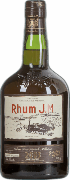 Rhum J.M Vieux Agricole Millesime 2003 spirit image