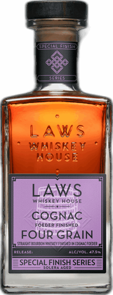 Laws Whiskey House Four Grain Cognac Cask Finished Bourbon spirit image