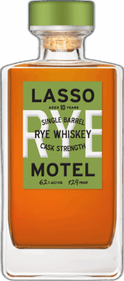Lasso Motel Aged 10 Years Single Barrel Cask Strength Rye spirit image