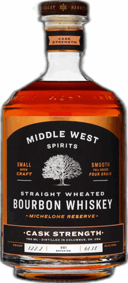Middle West Spirits Cask Strength Straight Wheated Bourbon Whiskey Michelone Reserve Batch 001 spirit image