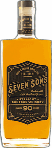 Seven Sons Straight Bourbon Whiskey spirit image