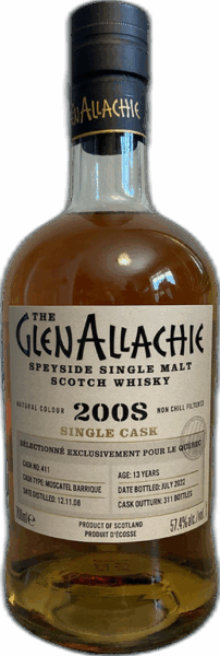 GlenAllachie 2008 Single Cask spirit image