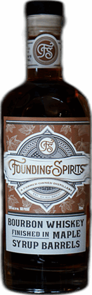 Founding Spirits Bourbon Finished in Maple Syrup Barrels spirit image