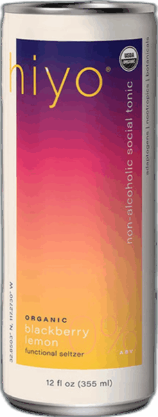 Hiyo Blackberry Lemon Functional Seltzer spirit image