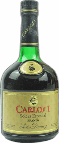 Pedro Domecq Carlos I Solera Especial Brandy spirit image