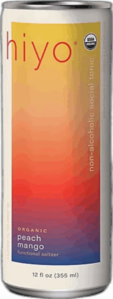 Hiyo Peach Mango Functional Seltzer spirit image