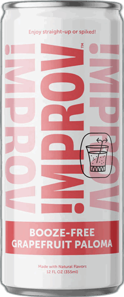 Improv Booze-Free Grapefruit Paloma spirit image